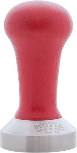 Motta 8110 Tamper cu Flat Suprafață 52mm Roșu