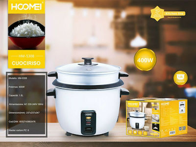 Hoomei Rice Cooker 400W with Capacity 1lt