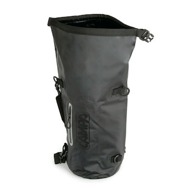 Lampa Impervious Waterproof Motorcycle Tail Bag 30lt Black 65x25cm