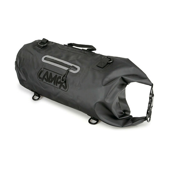 Lampa Impervious Waterproof Motorcycle Tail Bag 20lt Black 45x22cm