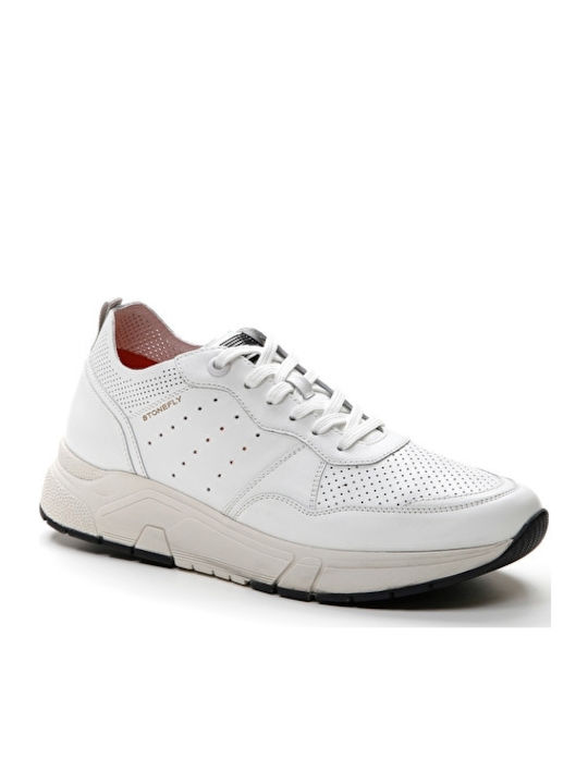 Action 17 Ανδρικά Sneakers Λευκά
