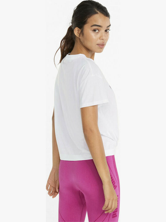 Modern Damen T-Shirt Weiß