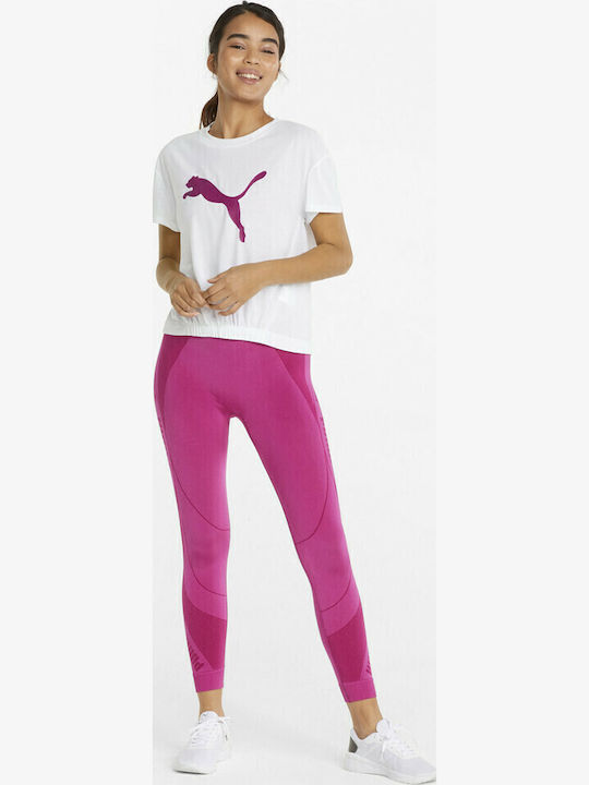Modern Damen T-Shirt Weiß