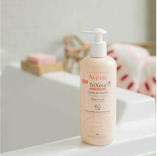 Avene TriXera Nutrition Dry To Very Dry Sensitive Skin Gel pentru Pentru Față și Pentru Corp 500ml