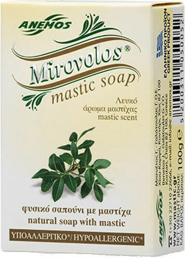 Anemos Săpun Cu Mastic Alb „Mirobolos” 100gr