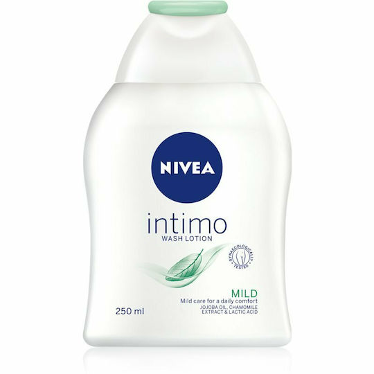 Nivea Intimo Intimate Wash Lotion Natural Λοσιόν για Καθαρισμό της Ευαίσθητης Περιοχής 250ml