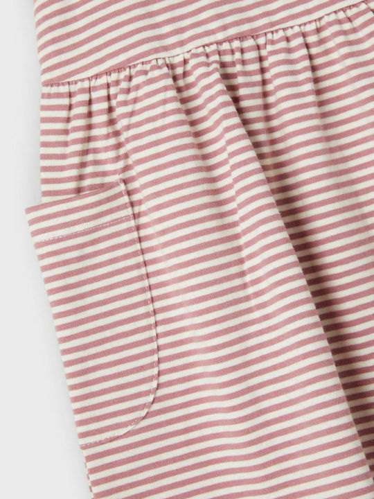 Kinderkleid Kurzärmelig Gestreift Nostalgia Rose