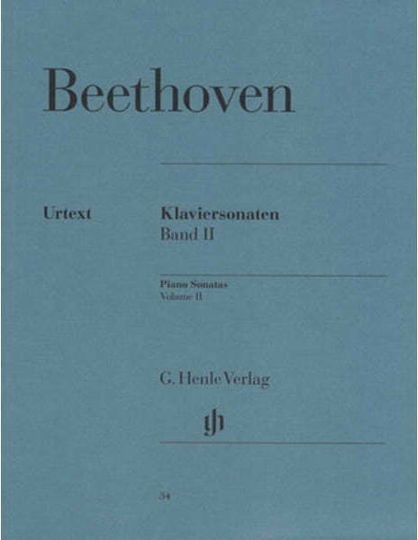 G. Henle Verlag Ludwig Van Beethoven - Piano Sonatas Volume II pentru Pian