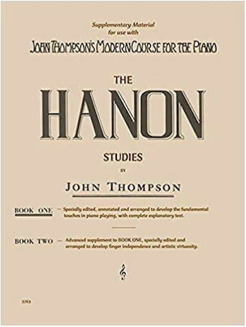 Willis Music John Thompson - The Hanon Studies за Пиано Том I Том 1