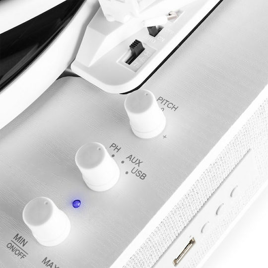 Fenton RP162 102.169 Pick-Up cu Preamp și Difuzoare încorporate Alb