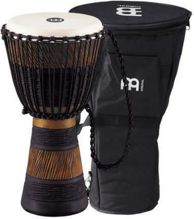 Meinl Original African Style Rope Tuned Wood Djembe Djembe