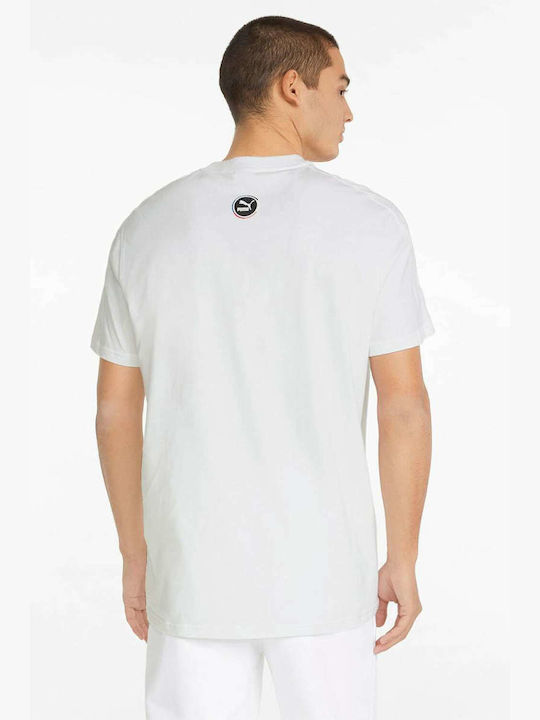 Puma Men's Short Sleeve T-shirt White