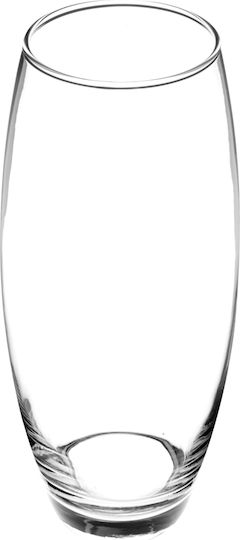 Atmosphera Βάζο Γυάλινο Flora Bombe 130902 Διάφανο Φ11xΥ26cm