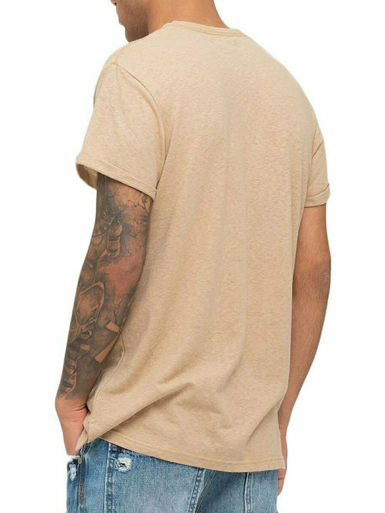 Staff Ron Men's Short Sleeve T-shirt Beige