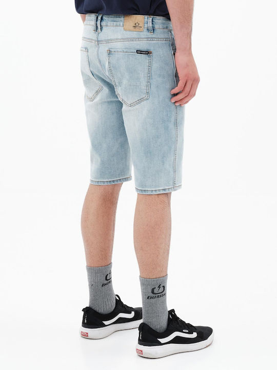 Emerson Herrenshorts Jeans Hellblau