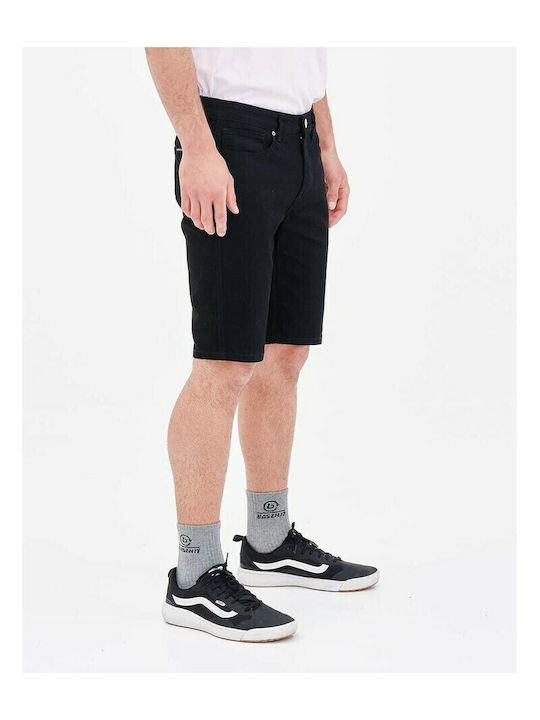 221.BM45.298 Men's Denim Shorts Black