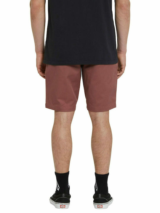 Volcom Men's Shorts Chino Brown