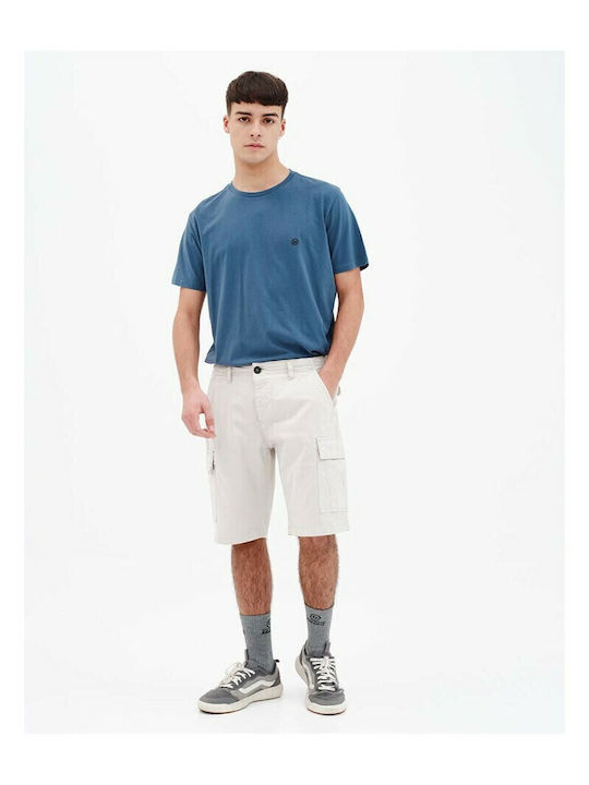 221.BM47.97 Men's Cargo Shorts Ecru