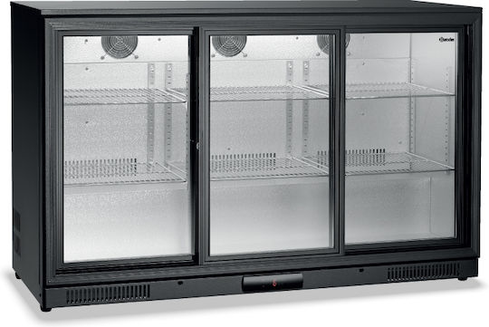 Bartscher Kühlschrank Rückwandbar 270Es mit drei Türen H85xB135xT53cm