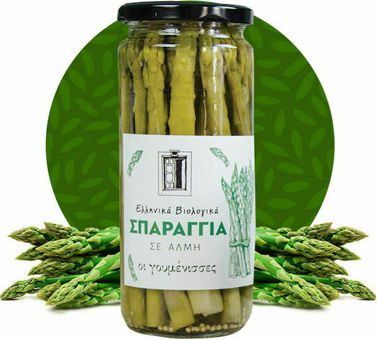 Οι γουμένισσες Σπαράγγια Ελληνικά Σπαράγγια σε Άλμη 450gr