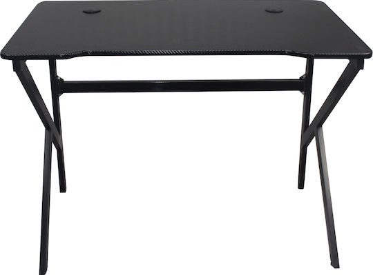 Γραφείο Gaming Steel 100x60x75εκ. Μαύρο Γραφείο Gaming Steel 100x60x75εκ. Μαύρο