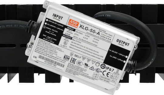 GloboStar Goliath Rezistent la apă Proiector LED 50W Alb Rece 5000K IP65