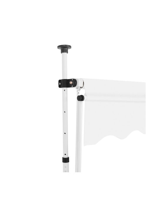 vidaXL Terrace Freestanding Tent Cream 1.2x4cm