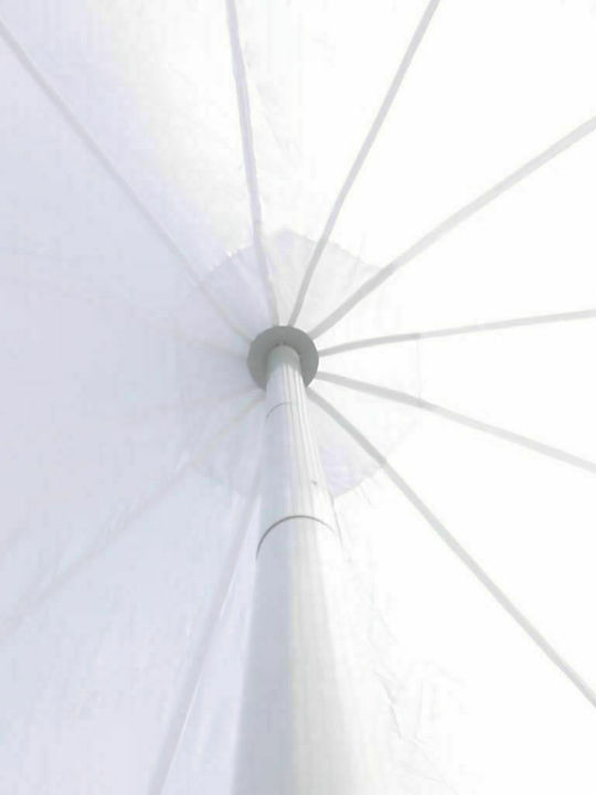 vidaXL Gazebo Grădină Alb x5m