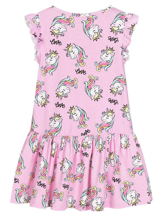 iDO Kids Dress Sleeveless Pink