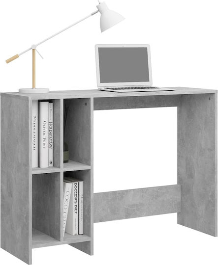 Schreibtisch Notebook Holz Gray 102.5x35x75cm