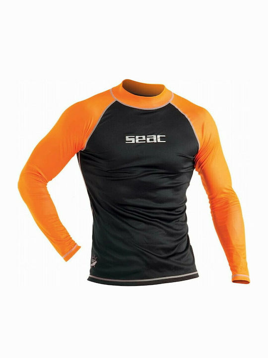 Seac T-Sun Men's Long Sleeve Sun Protection Shirt Black