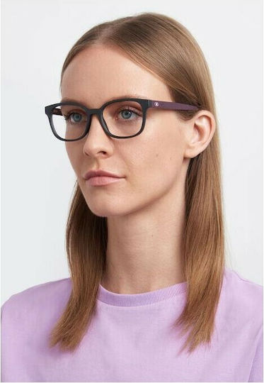 Damen Acetat Brillengestell Schwarz MMI 0105 DKH