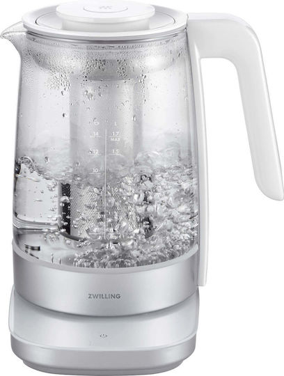Zwilling J.A. Henckels Enfinigy Електрически Кана 1.7л 1850W Бял