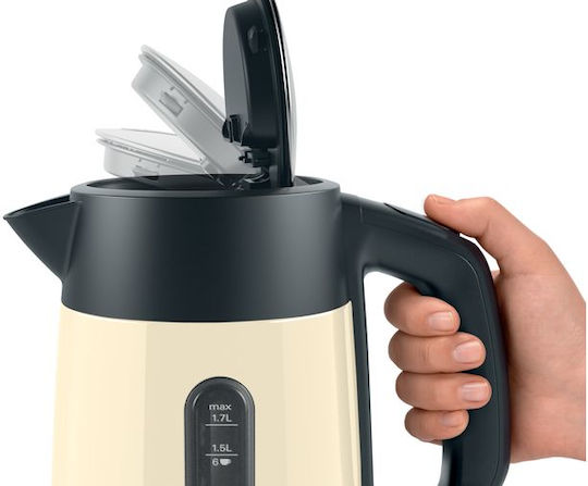 Bosch Βραστήρας 1.7lt 2400W Μπεζ