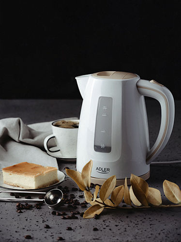 Adler Βραστήρας 1.7lt 2200W Λευκός