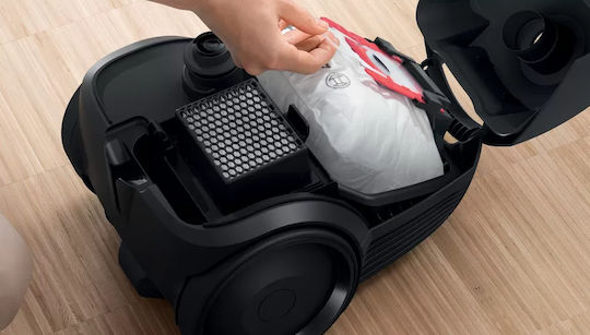 Bosch BGBS2LB1 Прахосмукачка 600W С торба 3.5лт Черна