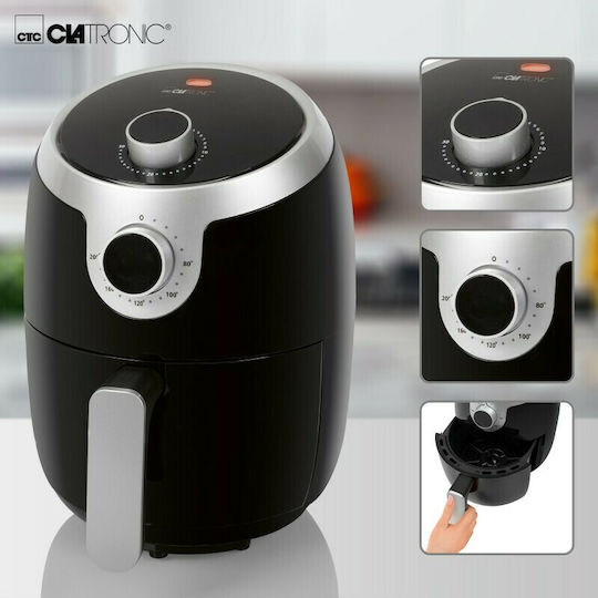Clatronic FR 3769 H Еър Фрайър 1.8лт Черен