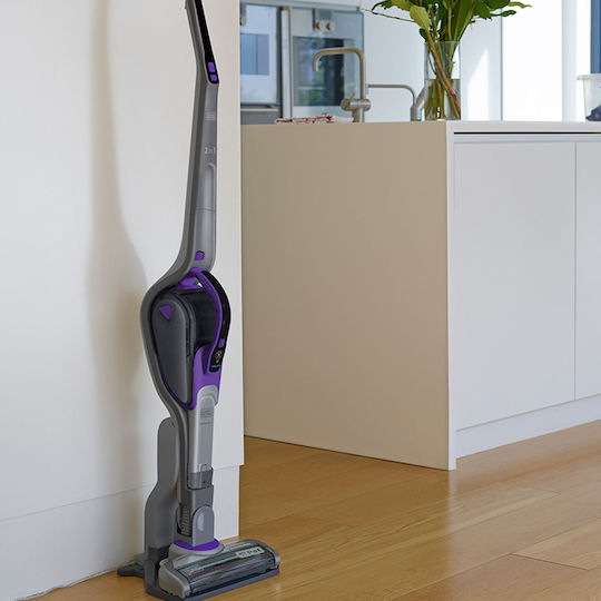 Black & Decker SVJ520BFSP Wiederaufladbar 2-in-1 Staubsauger Stick & Handgerät 18V Lila