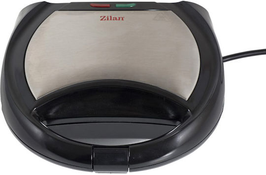 Zilan Sandwich Maker for for 2 Sandwiches Sandwiches 750W Black