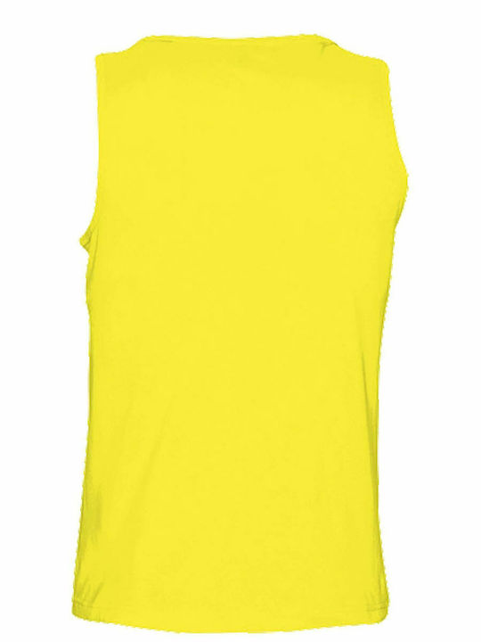 Sol's Justin Men's Sleeveless Promotional Blouse Yellow