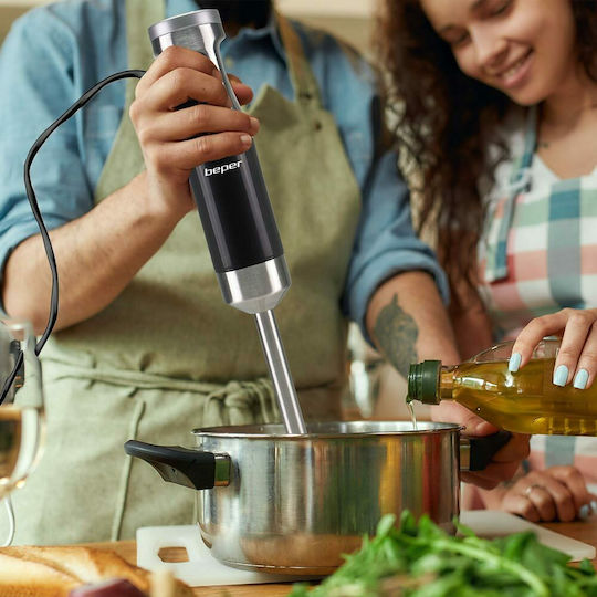 Beper Ραβδομπλέντερ με Ανοξείδωτη Ράβδο 600W Μαύρο