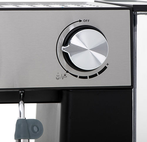 Camry CR 4410 Μηχανή Espresso 850W Πίεσης 15bar Ασημί CR4410