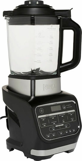 Ninja Foodi Blender & Soup Maker Blender with Glass Jug 1.7 lt 1000W Black