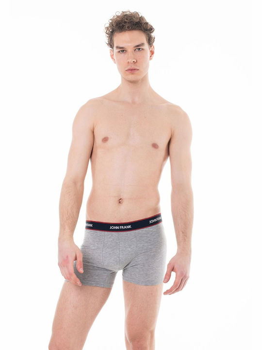Feel Good Ανδρικά Μποξεράκια Πολύχρωμα με Σχέδια 3Pack