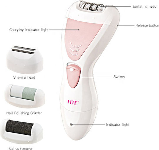 HTC Αποτριχωτική Μηχανή Epilator για το Σώμα HL-026