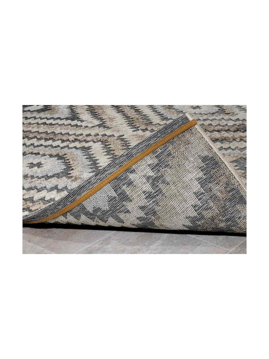 Tzikas Carpets Boheme 00008-957 Rug Outdoor Rectangular Wicker Brown/Grey
