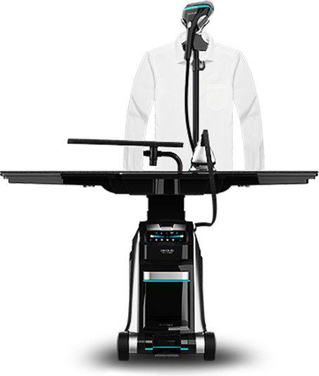 Cecotec Total Iron 10100 Pro Ατμοκαθαριστής Ρούχων Δαπέδου 2200W με Δοχείο 2.8lt Μαύρος