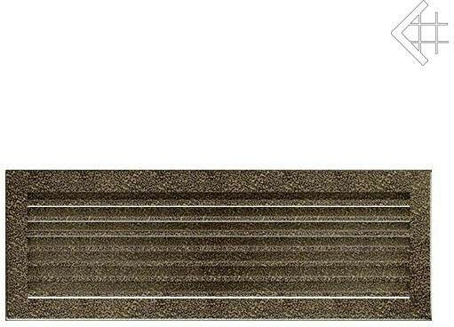 Kratki Fresh Ορθογώνια Περσίδα Τζακιού 49x17cm Χρυσή
