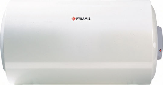 Pyramis Ηλεκτρομπόιλερ 100lt Glass Οριζόντιο 4kW