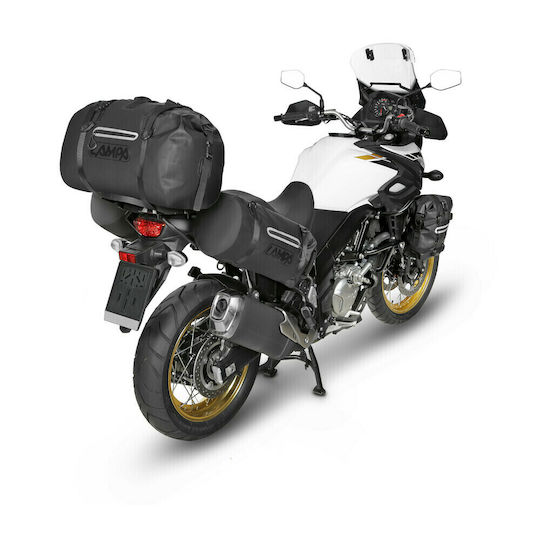 Lampa Impervious Waterproof Motorcycle Tail Bag 40lt Black 55x35x35cm​